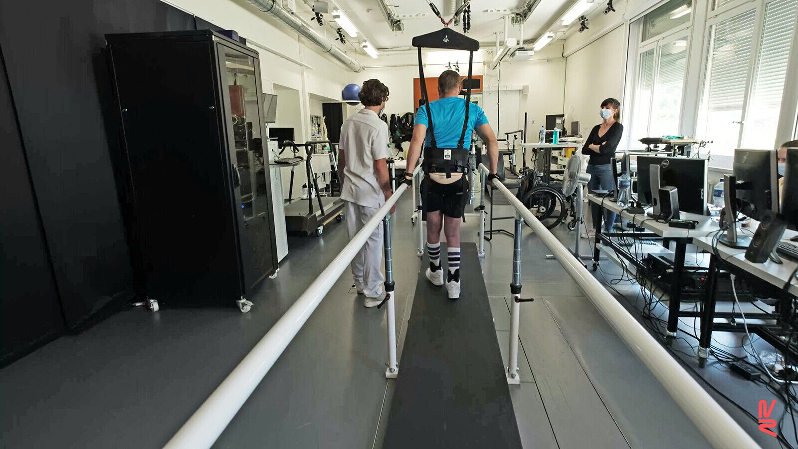 New spinal cord stimulation study puts people with paralysis on their feet again